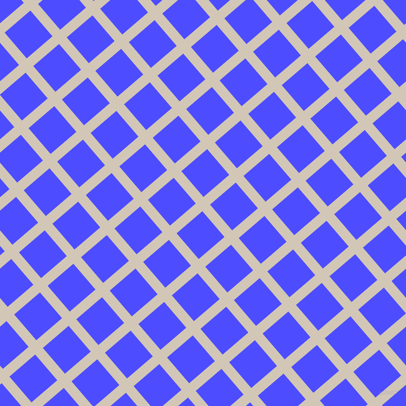 41/131 degree angle diagonal checkered chequered lines, 20 pixel lines width, 67 pixel square size, Stark White and Neon Blue plaid checkered seamless tileable