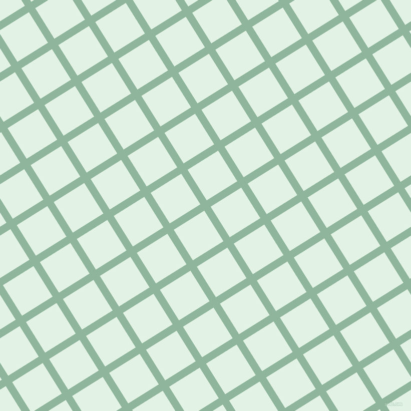 32/122 degree angle diagonal checkered chequered lines, 15 pixel lines width, 72 pixel square size, Summer Green and Frosted Mint plaid checkered seamless tileable