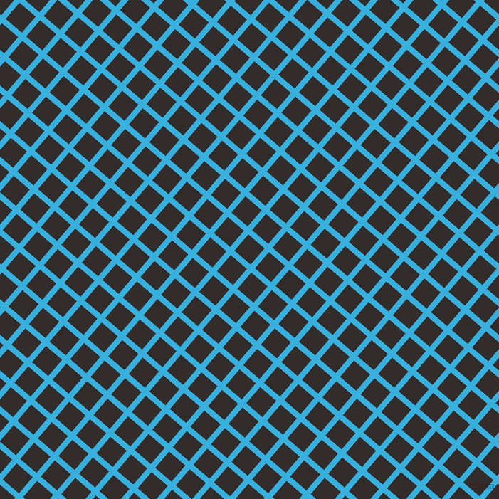 49/139 degree angle diagonal checkered chequered lines, 8 pixel line width, 30 pixel square size, Summer Sky and Diesel plaid checkered seamless tileable