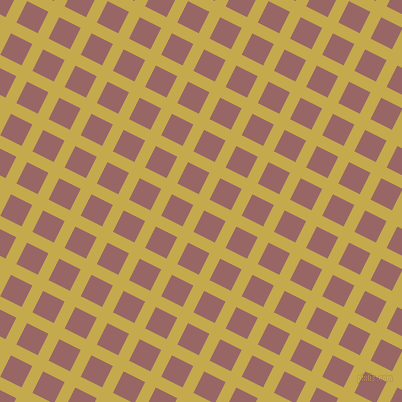 63/153 degree angle diagonal checkered chequered lines, 12 pixel lines width, 24 pixel square size, Sundance and Copper Rose plaid checkered seamless tileable