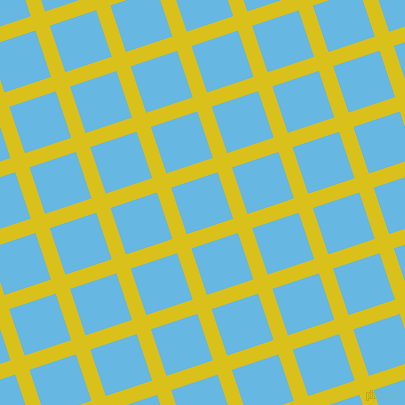 18/108 degree angle diagonal checkered chequered lines, 15 pixel line width, 49 pixel square size, Sunflower and Malibu plaid checkered seamless tileable
