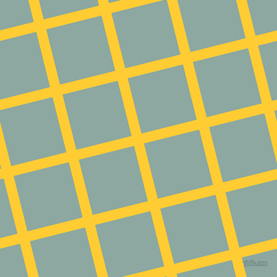 14/104 degree angle diagonal checkered chequered lines, 15 pixel lines width, 83 pixel square size, Sunglow and Cascade plaid checkered seamless tileable
