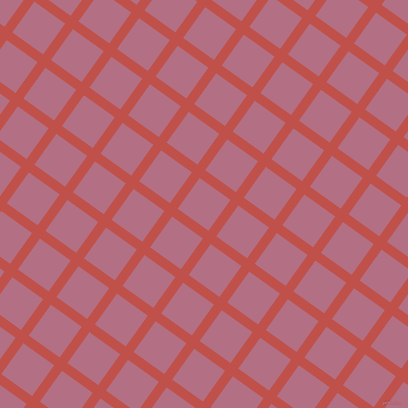 54/144 degree angle diagonal checkered chequered lines, 19 pixel lines width, 75 pixel square size, Sunset and Tapestry plaid checkered seamless tileable