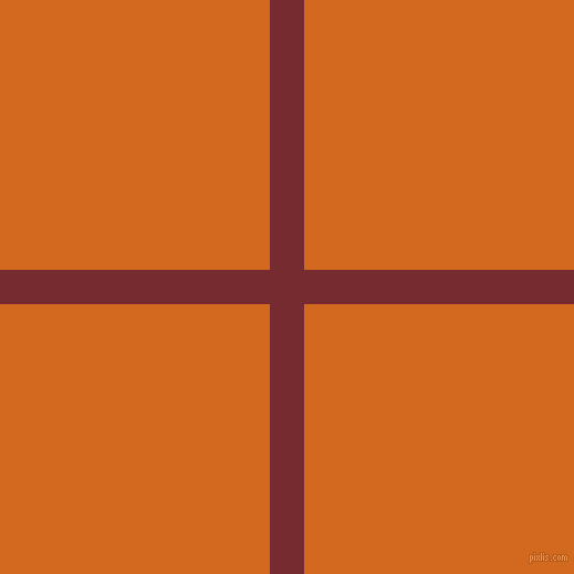 checkered chequered horizontal vertical lines, 31 pixel line width, 488 pixel square size, Tamarillo and Chocolate plaid checkered seamless tileable