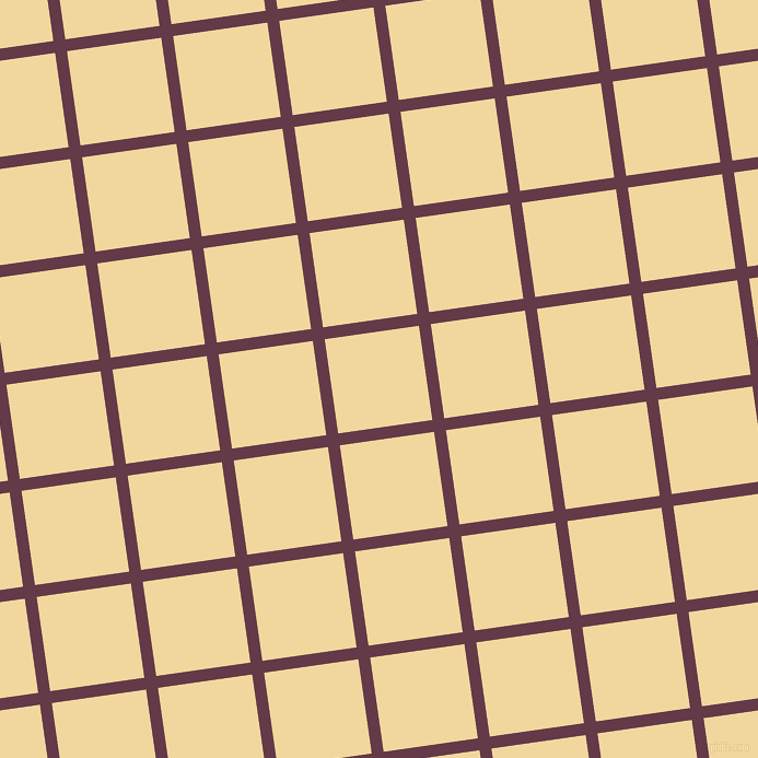 8/98 degree angle diagonal checkered chequered lines, 11 pixel line width, 87 pixel square size, Tawny Port and Splash plaid checkered seamless tileable