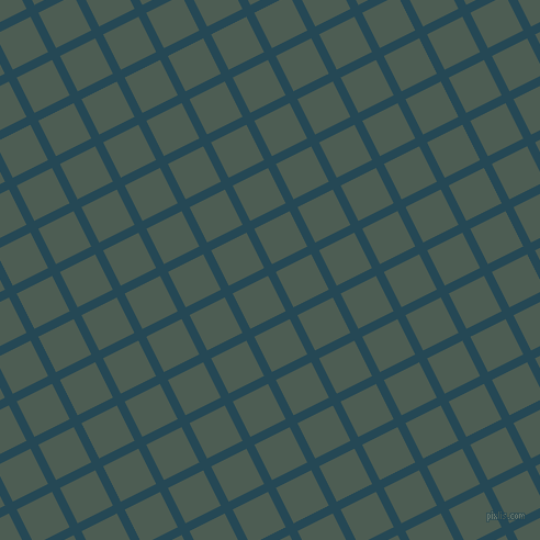 27/117 degree angle diagonal checkered chequered lines, 8 pixel line width, 36 pixel square size, Teal Blue and Feldgrau plaid checkered seamless tileable