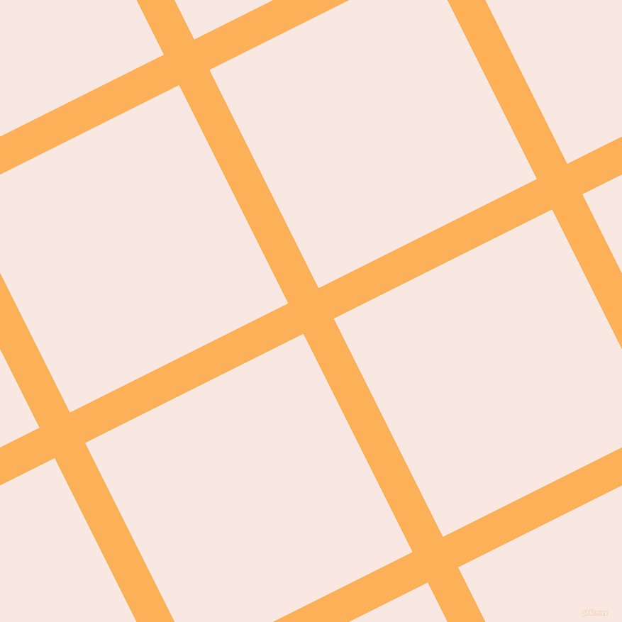 27/117 degree angle diagonal checkered chequered lines, 48 pixel line width, 344 pixel square size, Texas Rose and Wisp Pink plaid checkered seamless tileable