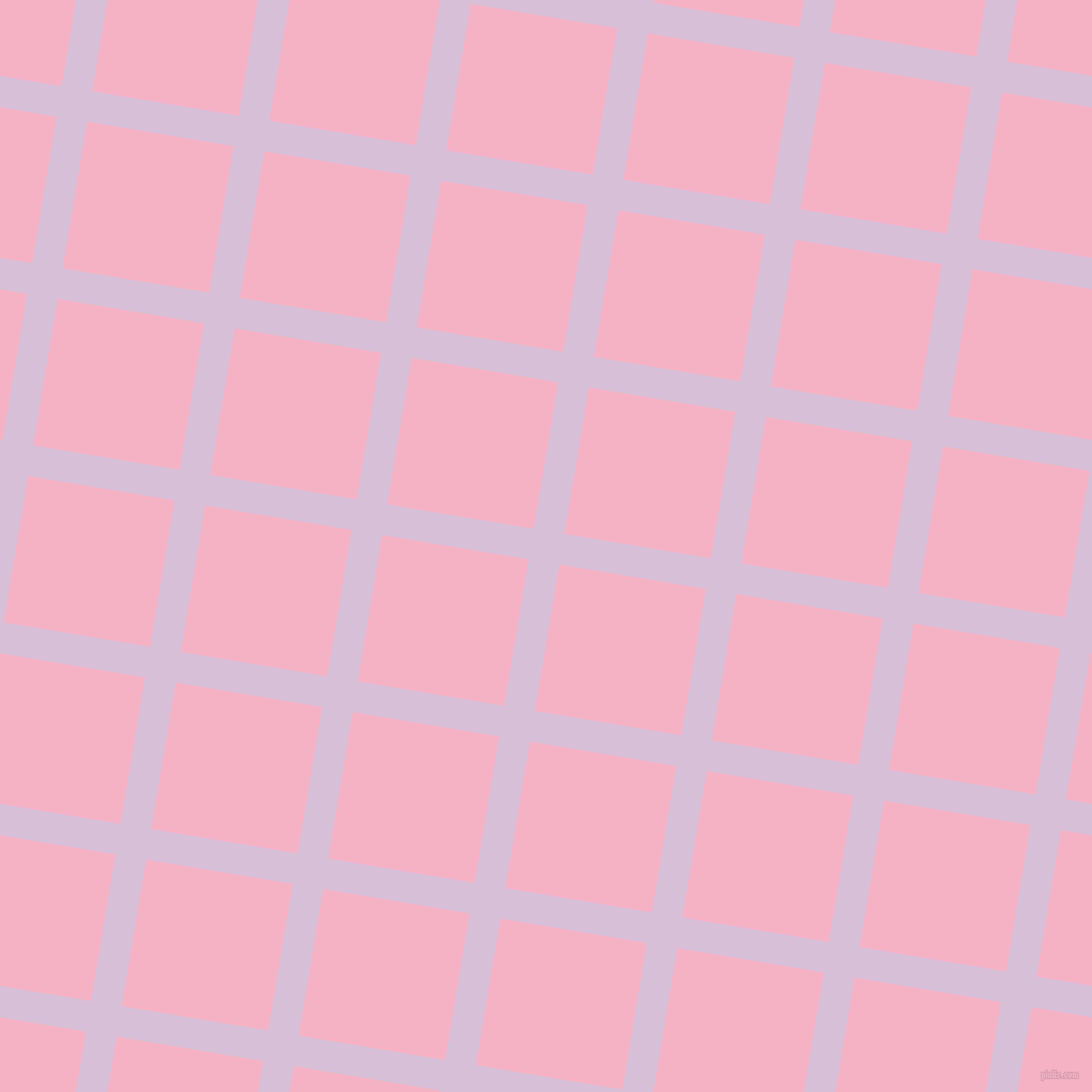 81/171 degree angle diagonal checkered chequered lines, 29 pixel line width, 139 pixel square size, Thistle and Cupid plaid checkered seamless tileable