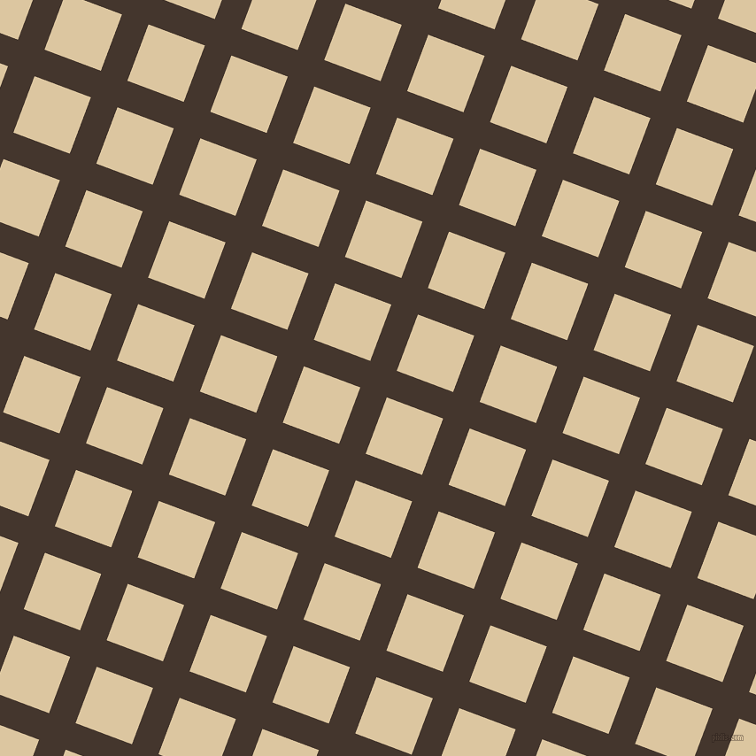 69/159 degree angle diagonal checkered chequered lines, 32 pixel lines width, 68 pixel square size, Tobago and Raffia plaid checkered seamless tileable
