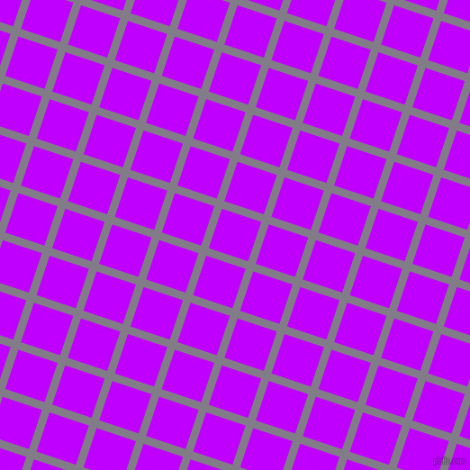 72/162 degree angle diagonal checkered chequered lines, 9 pixel lines width, 46 pixel square size, Topaz and Electric Purple plaid checkered seamless tileable