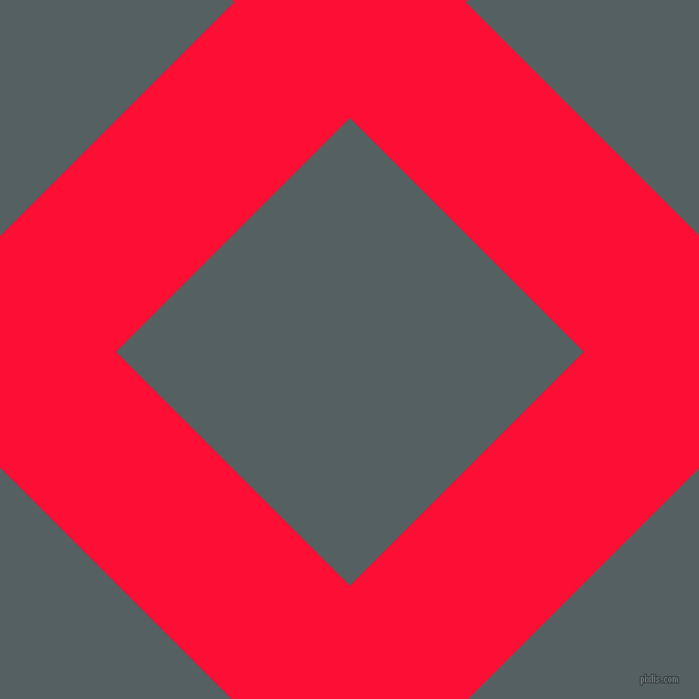 45/135 degree angle diagonal checkered chequered lines, 149 pixel lines width, 301 pixel square size, Torch Red and River Bed plaid checkered seamless tileable