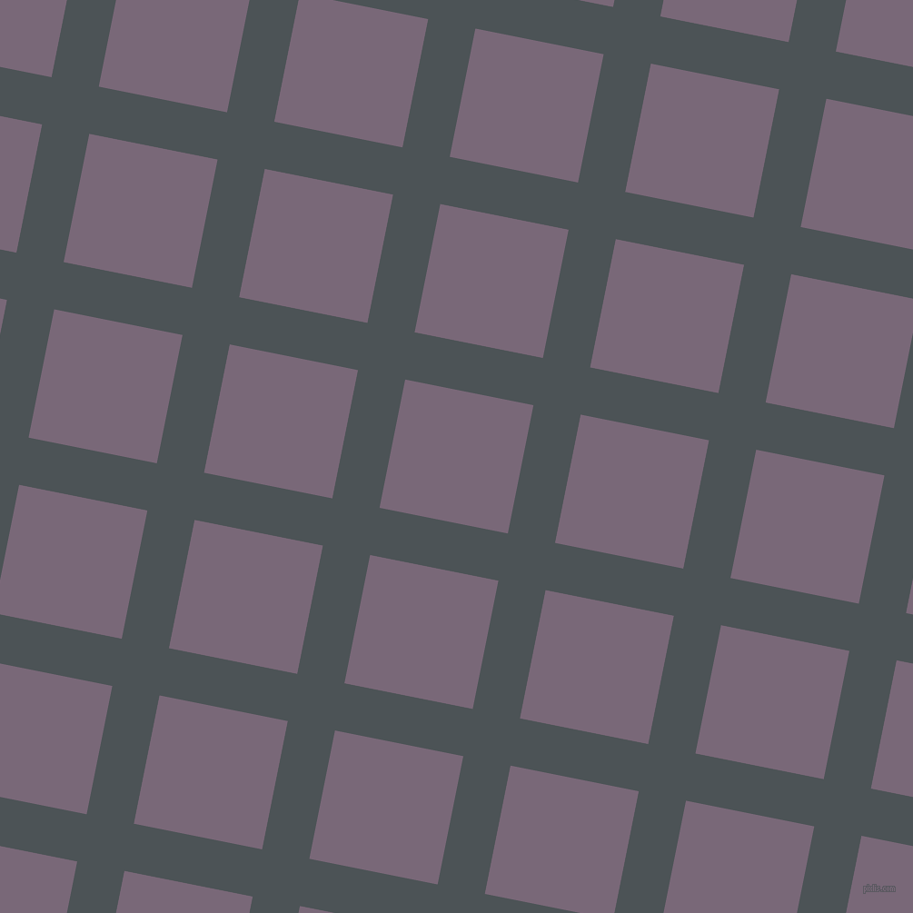 79/169 degree angle diagonal checkered chequered lines, 53 pixel lines width, 144 pixel square size, Trout and Old Lavender plaid checkered seamless tileable