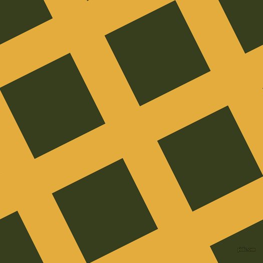 27/117 degree angle diagonal checkered chequered lines, 77 pixel lines width, 158 pixel square size, Tulip Tree and Turtle Green plaid checkered seamless tileable