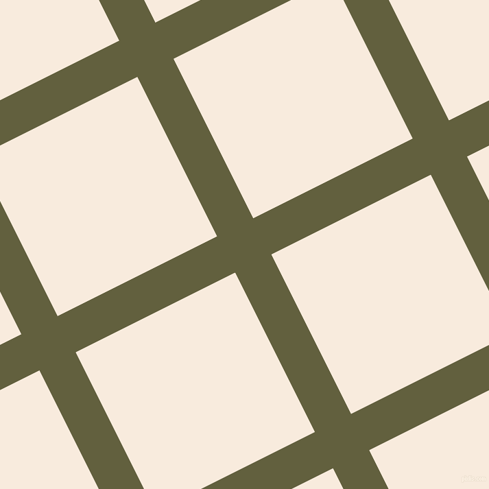 27/117 degree angle diagonal checkered chequered lines, 59 pixel line width, 260 pixel square size, Verdigris and Bridal Heath plaid checkered seamless tileable