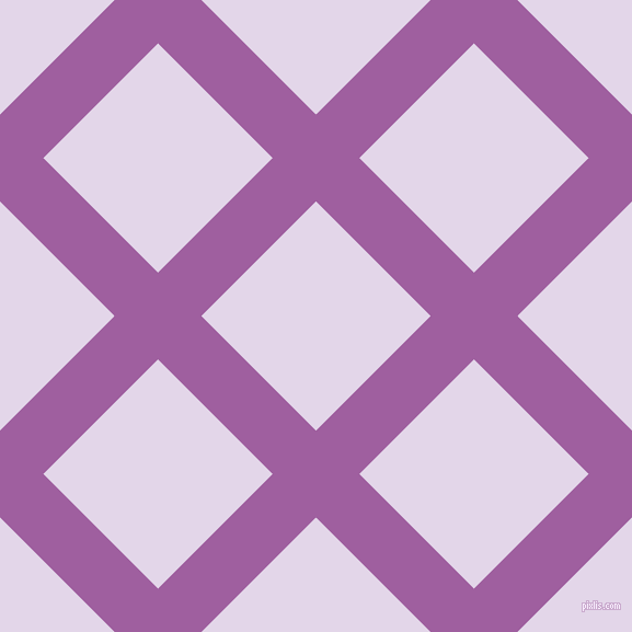 45/135 degree angle diagonal checkered chequered lines, 56 pixel lines width, 148 pixel square size, Violet Blue and Blue Chalk plaid checkered seamless tileable