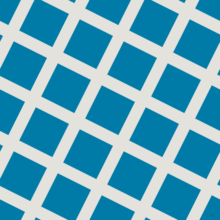 63/153 degree angle diagonal checkered chequered lines, 40 pixel lines width, 123 pixel square size, Wan White and Cerulean plaid checkered seamless tileable