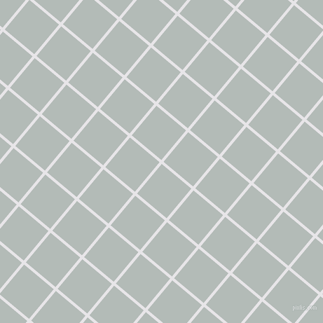 50/140 degree angle diagonal checkered chequered lines, 4 pixel lines width, 55 pixel square size, White Lilac and Loblolly plaid checkered seamless tileable