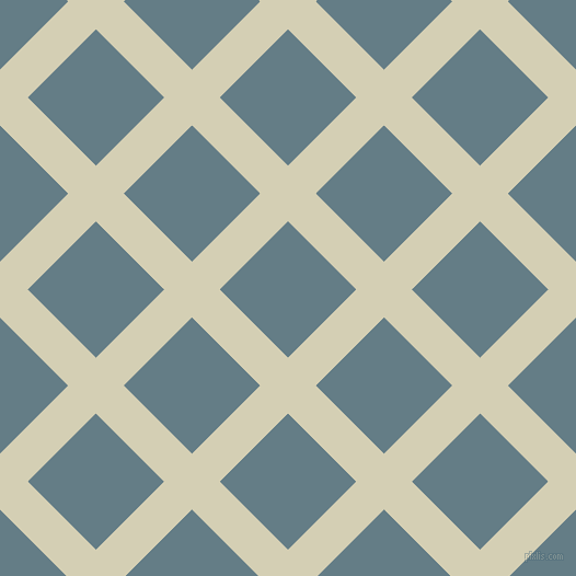 45/135 degree angle diagonal checkered chequered lines, 36 pixel line width, 88 pixel square size, White Rock and Hoki plaid checkered seamless tileable