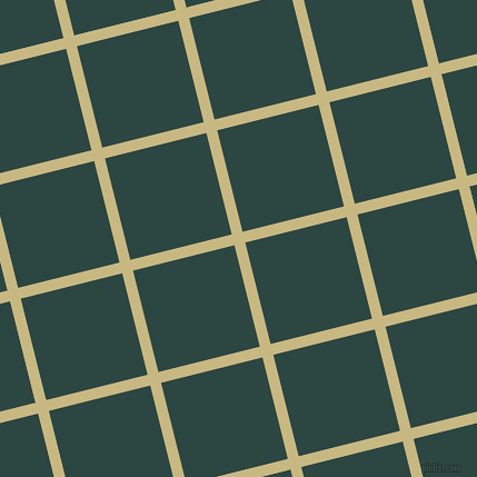 14/104 degree angle diagonal checkered chequered lines, 10 pixel lines width, 94 pixel square size, Yuma and Gable Green plaid checkered seamless tileable