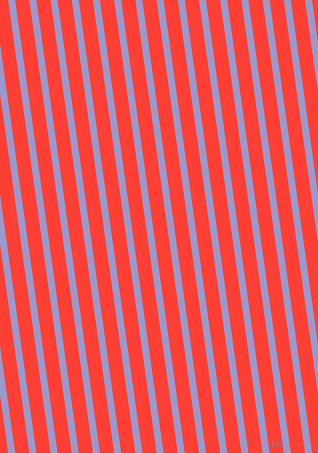 98 degree angle lines stripes, 7 pixel line width, 14 pixel line spacing, Blue Bell and Red Orange stripes and lines seamless tileable