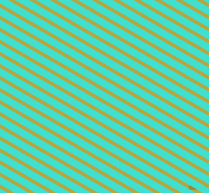 150 degree angle lines stripes, 7 pixel line width, 14 pixel line spacing, Brass and Turquoise stripes and lines seamless tileable