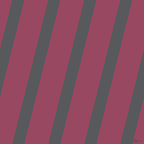 76 degree angle lines stripes, 38 pixel line width, 76 pixel line spacing, Bright Grey and Cadillac stripes and lines seamless tileable