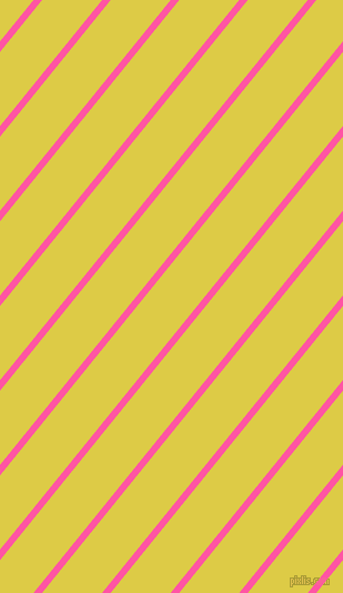 51 degree angle lines stripes, 6 pixel line width, 42 pixel line spacing, Brilliant Rose and Confetti stripes and lines seamless tileable