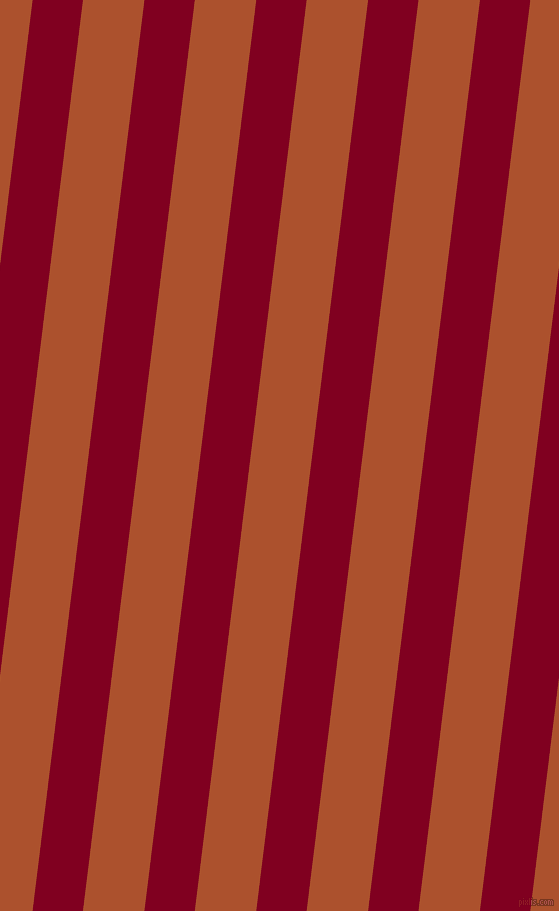 83 degree angle lines stripes, 50 pixel line width, 61 pixel line spacing, Burgundy and Rose Of Sharon stripes and lines seamless tileable