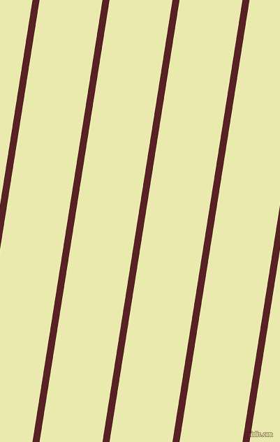 81 degree angle lines stripes, 10 pixel line width, 89 pixel line spacing, Burnt Crimson and Medium Goldenrod stripes and lines seamless tileable