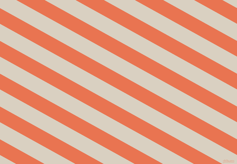 151 degree angle lines stripes, 44 pixel line width, 48 pixel line spacing, Burnt Sienna and Blanc stripes and lines seamless tileable