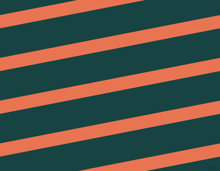 11 degree angle lines stripes, 42 pixel line width, 94 pixel line spacing, Burnt Sienna and Tiber stripes and lines seamless tileable