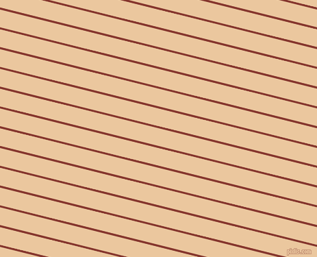 166 degree angle lines stripes, 3 pixel line width, 25 pixel line spacing, Crab Apple and New Tan stripes and lines seamless tileable