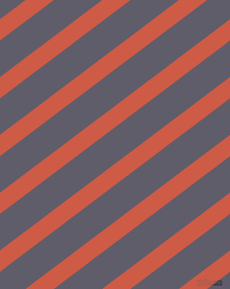 37 degree angle lines stripes, 24 pixel line width, 41 pixel line spacing, Dark Coral and Smoky stripes and lines seamless tileable