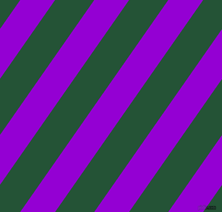 55 degree angle lines stripes, 57 pixel line width, 64 pixel line spacing, Dark Violet and Kaitoke Green stripes and lines seamless tileable