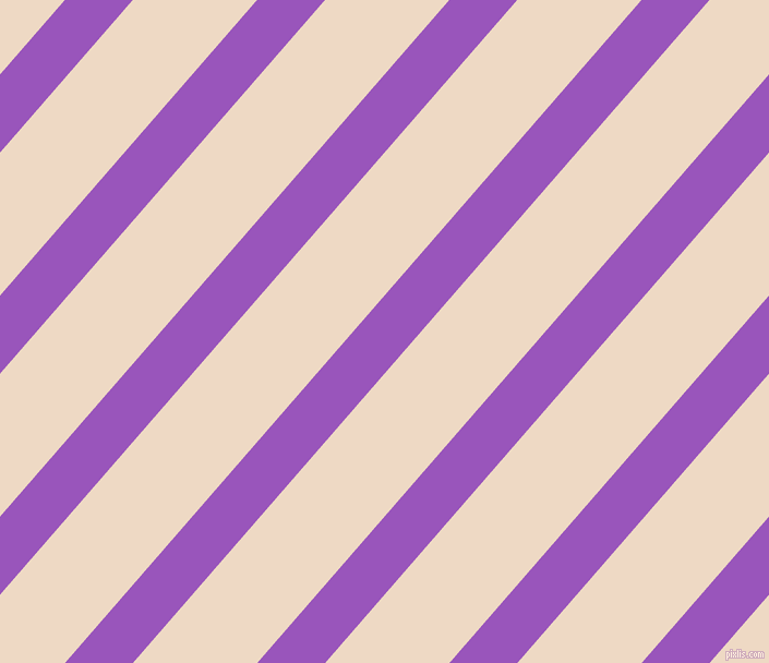 49 degree angle lines stripes, 47 pixel line width, 86 pixel line spacing, Deep Lilac and Almond stripes and lines seamless tileable