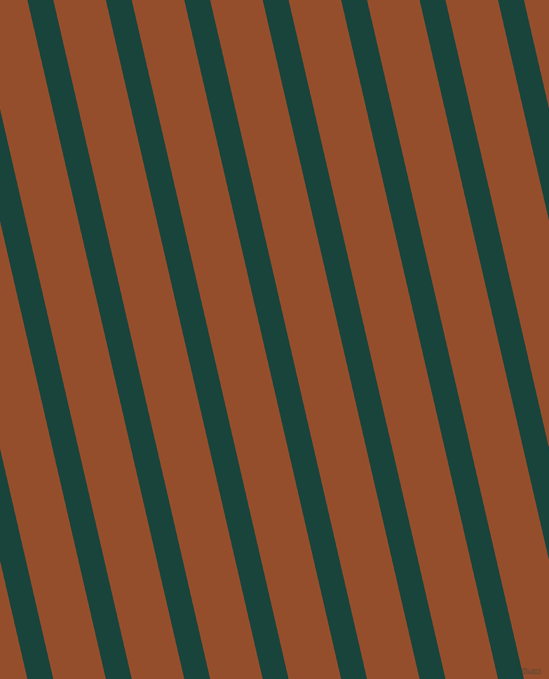 103 degree angle lines stripes, 36 pixel line width, 73 pixel line spacing, Deep Teal and Alert Tan stripes and lines seamless tileable