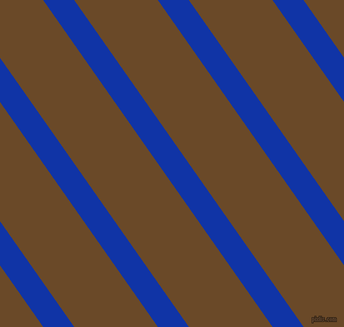 125 degree angle lines stripes, 36 pixel line width, 97 pixel line spacing, Egyptian Blue and Cafe Royale stripes and lines seamless tileable