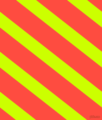 142 degree angle lines stripes, 43 pixel line width, 66 pixel line spacing, Electric Lime and Sunset Orange stripes and lines seamless tileable