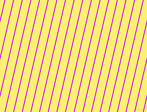 77 degree angle lines stripes, 3 pixel line width, 26 pixel line spacing, Electric Purple and Witch Haze stripes and lines seamless tileable