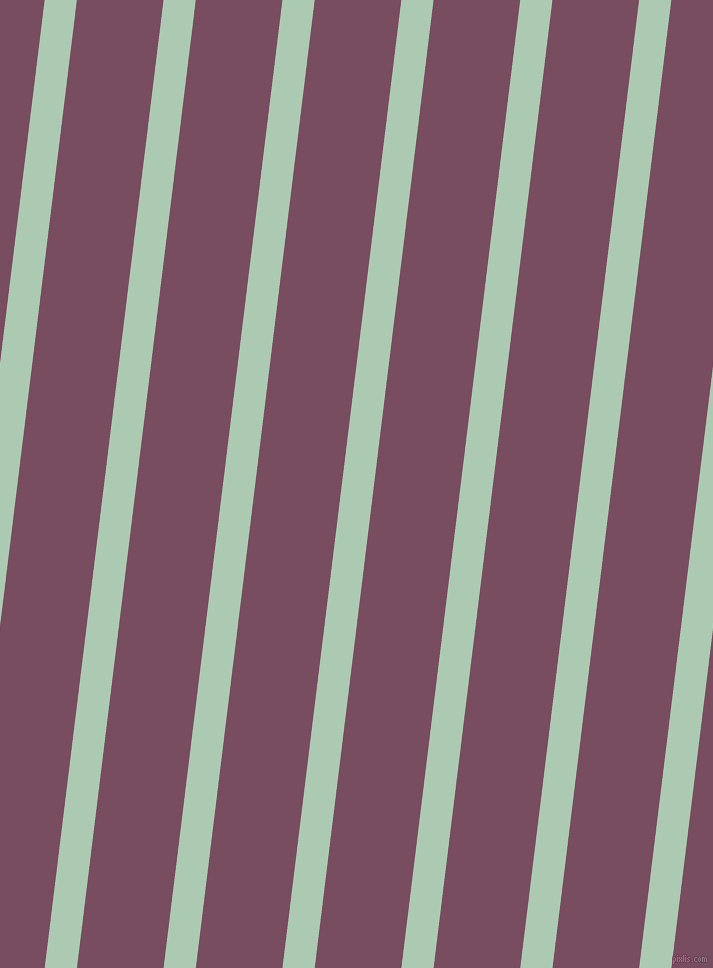 83 degree angle lines stripes, 32 pixel line width, 86 pixel line spacing, Gum Leaf and Cosmic stripes and lines seamless tileable