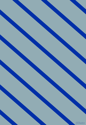 139 degree angle lines stripes, 15 pixel line width, 60 pixel line spacing, International Klein Blue and Botticelli stripes and lines seamless tileable