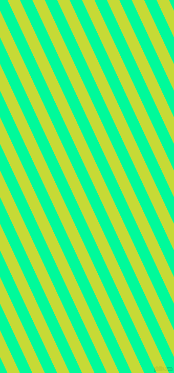 115 degree angle lines stripes, 22 pixel line width, 22 pixel line spacing, Las Palmas and Medium Spring Green stripes and lines seamless tileable