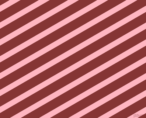 30 degree angle lines stripes, 18 pixel line width, 30 pixel line spacing, Light Pink and Tall Poppy stripes and lines seamless tileable