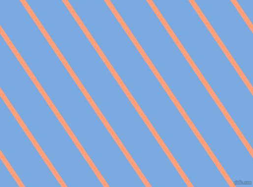 124 degree angle lines stripes, 10 pixel line width, 61 pixel line spacing, Light Salmon and Jordy Blue stripes and lines seamless tileable
