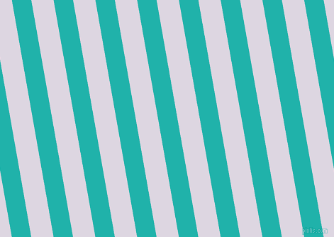 100 degree angle lines stripes, 27 pixel line width, 31 pixel line spacing, Light Sea Green and Titan White stripes and lines seamless tileable