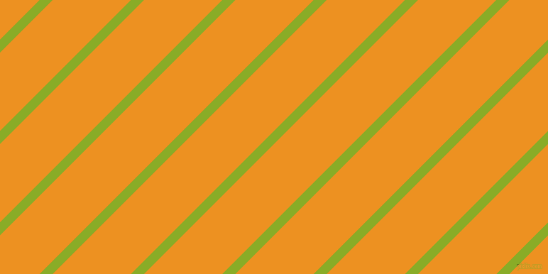45 degree angle lines stripes, 13 pixel line width, 78 pixel line spacing, Limerick and Carrot Orange stripes and lines seamless tileable