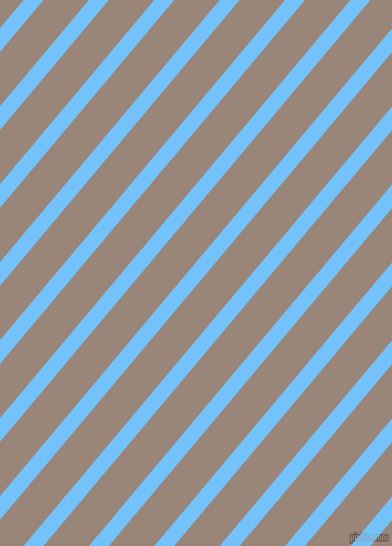 50 degree angle lines stripes, 14 pixel line width, 32 pixel line spacing, Maya Blue and Almond Frost stripes and lines seamless tileable