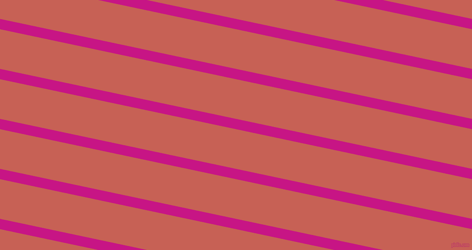 168 degree angle lines stripes, 20 pixel line width, 77 pixel line spacing, Medium Violet Red and Sunglo stripes and lines seamless tileable
