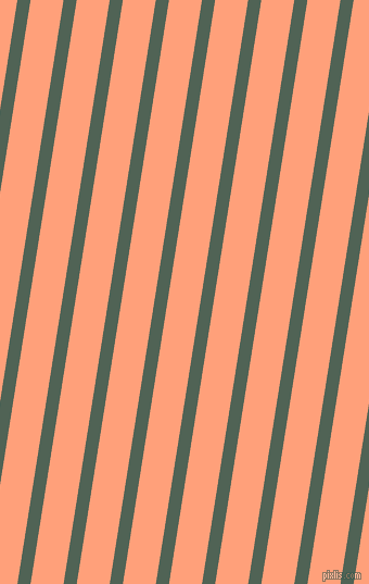 81 degree angle lines stripes, 12 pixel line width, 30 pixel line spacing, Mineral Green and Light Salmon stripes and lines seamless tileable