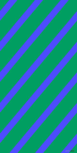 50 degree angle lines stripes, 26 pixel line width, 56 pixel line spacing, Neon Blue and Shamrock Green stripes and lines seamless tileable
